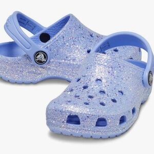 Toddler Classic Glitter Crocs